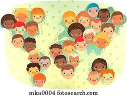 Multi-racial people across the world Multi-racial people across the world