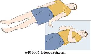 cérebro, ferimento, responses