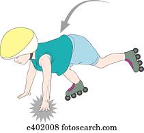 mecanismo, de, ferimento, direto, força