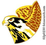 Falcon Clipart | u17589292 | Fotosearch