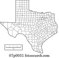 bezirk texas karte bezirk texas karte