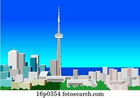 skyline toronto