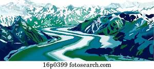 yukon berge yukon berge