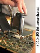 eletrônico, trabalho