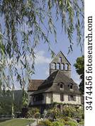 France, Center of France, Beaulieu-sur-Dordogne. The chapel of penitents, religious heritage, church