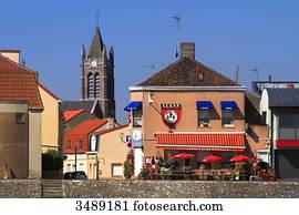 France, Northern France, Gravelines. Grand Fort-Philippe