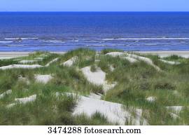 France, Northern France, Le Touquet. The beach.