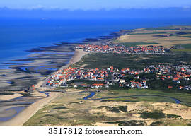 France, Northern France, Pas de Calais. Ambleteuse