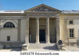 France, Paris, 5th district. Jardin des plantes. The Geology Gallery