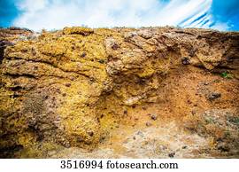 Madeira Island, Ponta do Furado volcanic rock