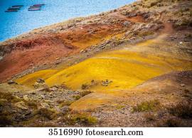 Madeira Island, Ponta do Furado volcanic rock