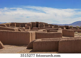 Mexico, Chihuahua State, Paquime or Casas Grande, Pre-Columbian archaeological zone, Unesco World Heritage site