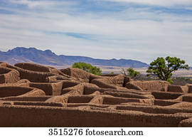 Mexico, Chihuahua State, Paquime or Casas Grande, Pre-Columbian archaeological zone, Unesco World Heritage site