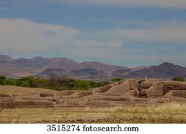 Mexico, Chihuahua State, Paquime or Casas Grande, Pre-Columbian archaeological zone, Unesco World Heritage site