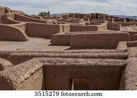 Mexico, Chihuahua State, Paquime or Casas Grande, Pre-Columbian archaeological zone, Unesco World Heritage site