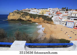 portugal, algarve, carvoeiro.