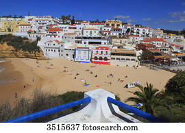 portugal, algarve, carvoeiro.