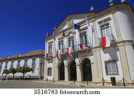 portugal, algarve., faro., cidade, hall. portugal, algarve., faro., cidade, hall.