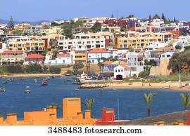 portugal, algarve, ferragudo.