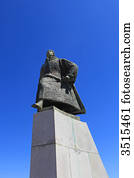 portugal, viana, faça, castelo., estátua, de, joao, alvares, fagundes, navigator. portugal, viana, faça, castelo., estátua, de, joao, alvares, fagundes, navigator.