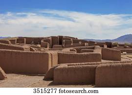 Mexico, Chihuahua State, Paquime or Casas Grande, Pre-Columbian archaeological zone, Unesco World Heritage site