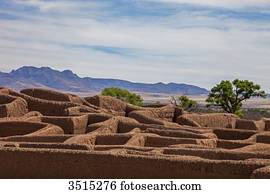Mexico, Chihuahua State, Paquime or Casas Grande, Pre-Columbian archaeological zone, Unesco World Heritage site