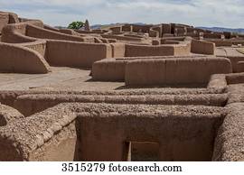 Mexico, Chihuahua State, Paquime or Casas Grande, Pre-Columbian archaeological zone, Unesco World Heritage site