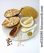 Baobab fruits and products