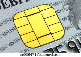Chip and pin debit card