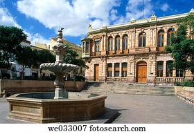 Colonial architecture, Zacatecas. Mexico