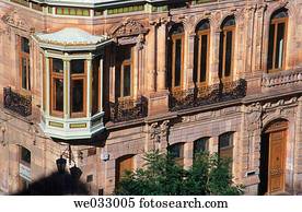 Colonial architecture, Zacatecas. Mexico