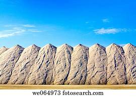 Santa Pola saltworks. Alicante province, Comunidad Valenciana, Spain