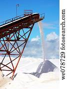 Salt industry, Guerrero Negro, Baja California Sur, Mexico