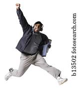 treinador, alegrando