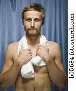 macho, aparência, mesmo