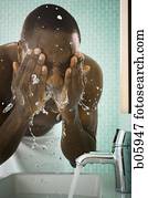 macho, aparência, mesmo