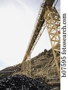 mineração carvão, facilidade