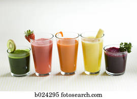 fruta, smoothies