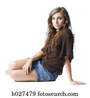 woman with brown hair