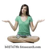 woman with brown hair