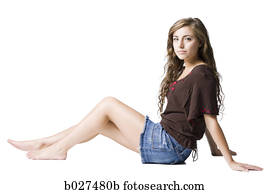 woman with brown hair