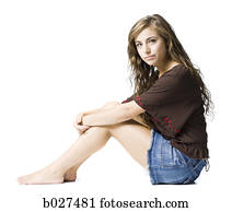 woman with brown hair