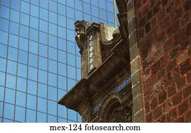 Modern and Colonial Architecture Mexico City Mexico