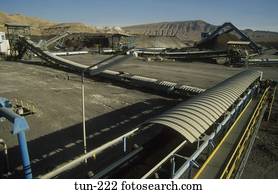 Conveyor Belts Phosphate Mine Metlaoui Tunisia