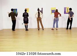 group, multiethnic, people, arts, view, looking, behind group, multiethnic, people, arts, view, looking, behind