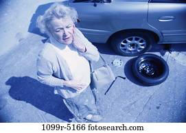 people, woman, senior, car, problem, stress, fear people, woman, senior, car, problem, stress, fear