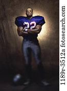 people, spotlight, football, arms, crossed, serious people, spotlight, football, arms, crossed, serious