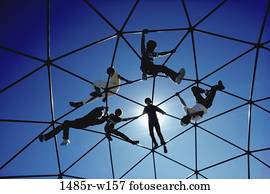multiethnic, people, playing, climbing, jungle gym, playground multiethnic, people, playing, climbing, jungle gym, playground