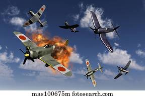 アメリカ人 F4u 海賊 航空機 攻撃 日本語 Nakajima 魚雷 Bombers イラスト Masm Fotosearch