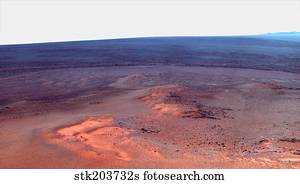 False color mosaic of Greeley Haven on Mars.